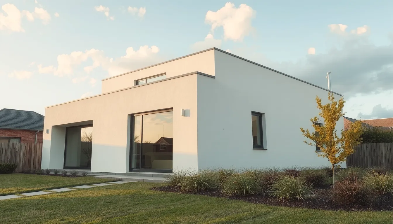 maison toit plat construction