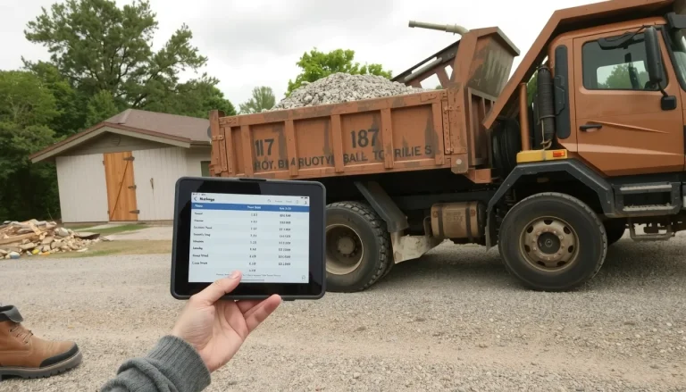 Location camion benne : prix, dimensions et conseils pour bien choisir