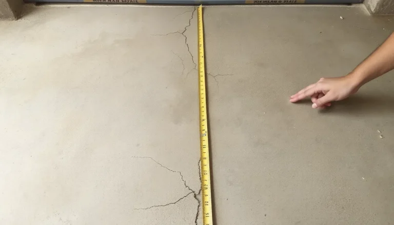 Pourquoi une dalle béton fissure au séchage : causes et réparations